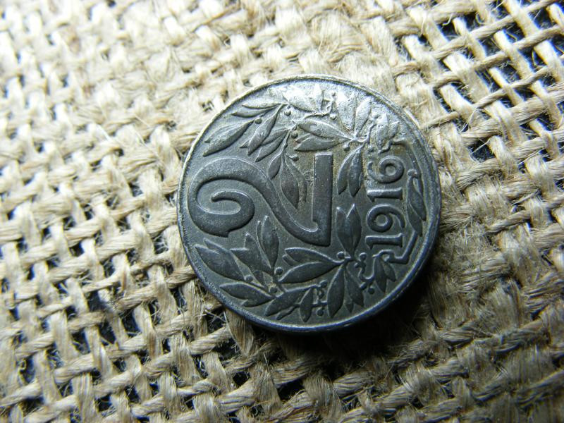 2 Heller, 1916, Korona-pénzrendszer