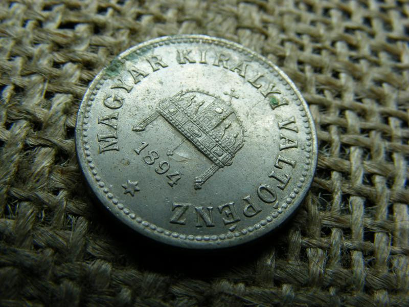 10 fillér, 1894, korona pénzrendszer