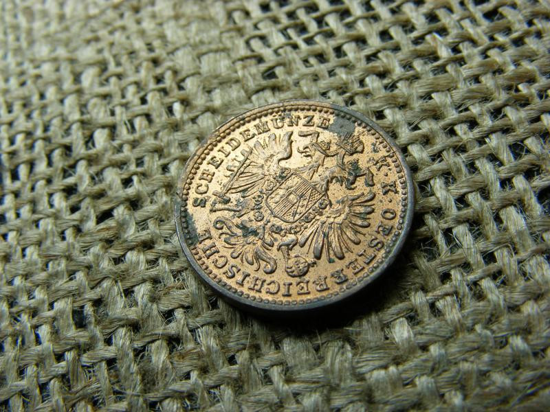 1 krajcár 1885, verdefényes, extra
