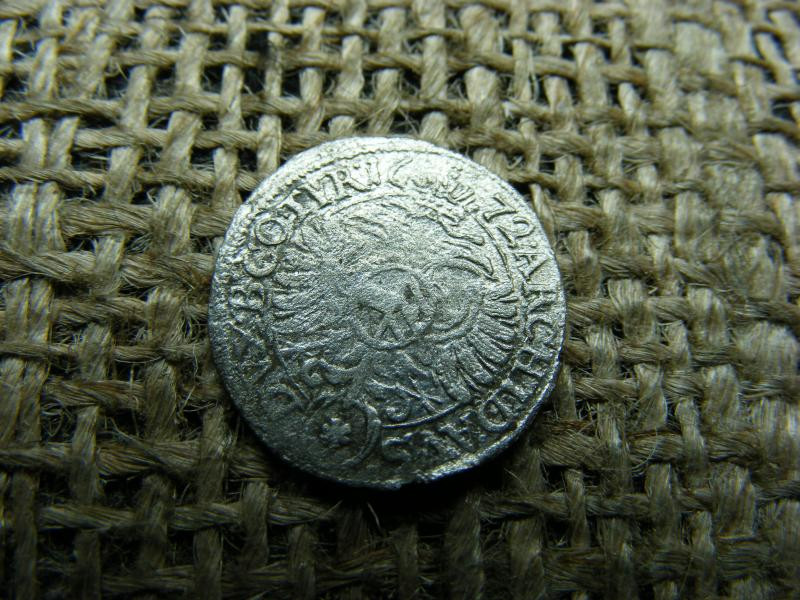 Lipót ezüst 1 krajcár, 1672, Bécs