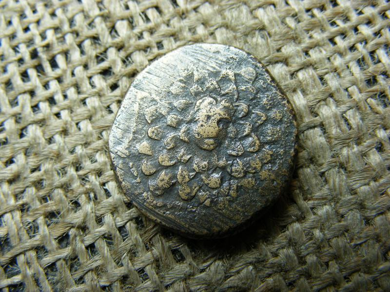 VI. Mithridatész bronz érme, Kr.e. 100 körül