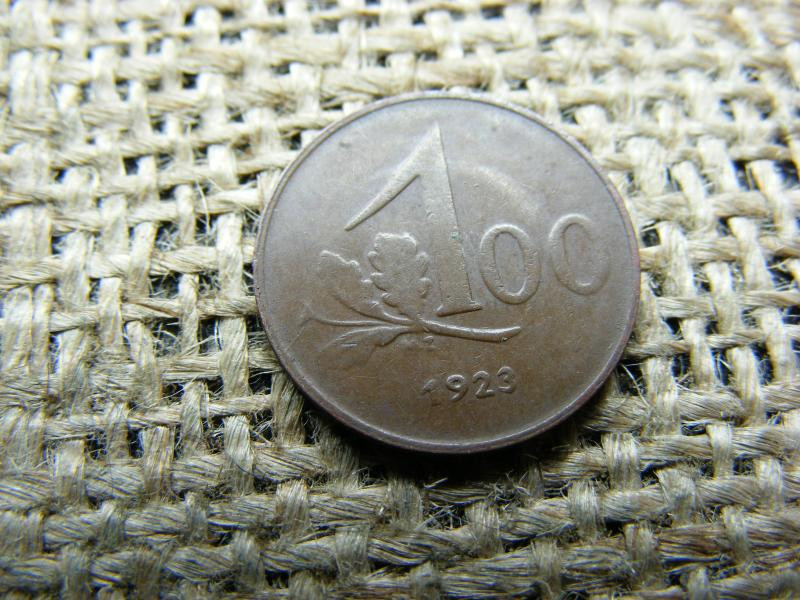 100 korona, 1923, ritka