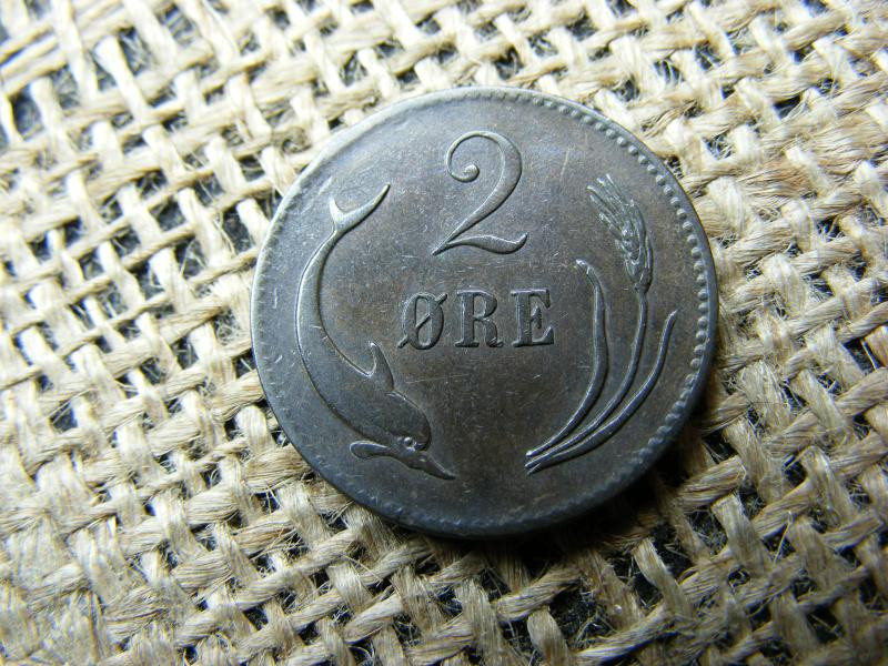 2 öre, 1874, Svédország