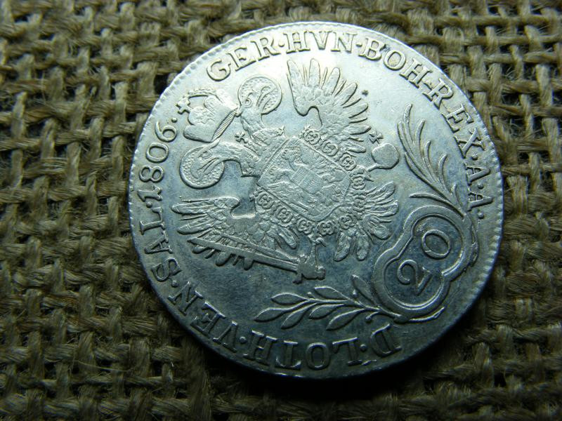 Ezüst 20 krajcár, 1806 B