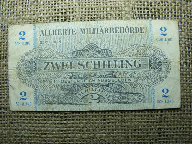2 Schilling, 1944, Osztrák Papírpénz