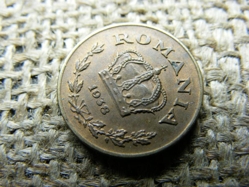 1 leu érme, 1938, Románia