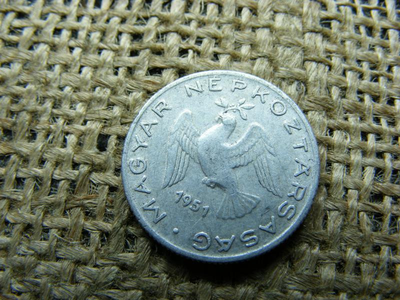 10 fillér, 1951, magyar érme