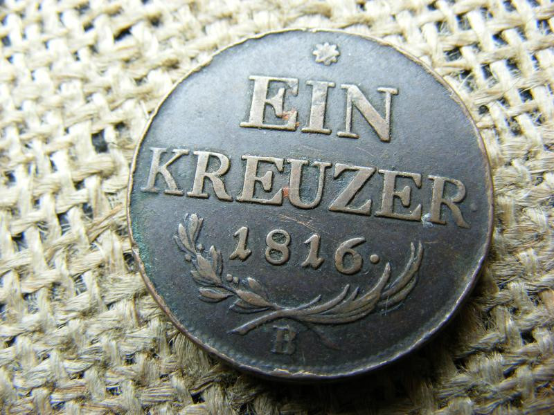1 Krajcár 1816 B, Habsburg
