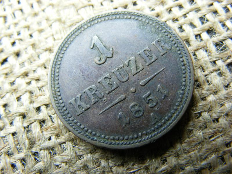 1 Krajcár, 1851, Ferenc József