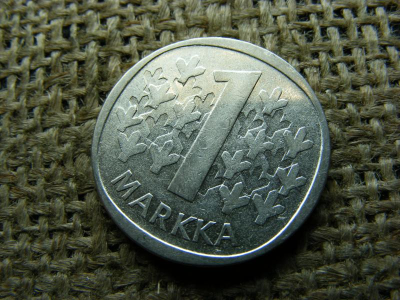 Ezüst 1 markka érme, 1964, márka