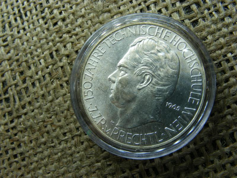 Ezüst 25 schilling, 1965, Ausztria