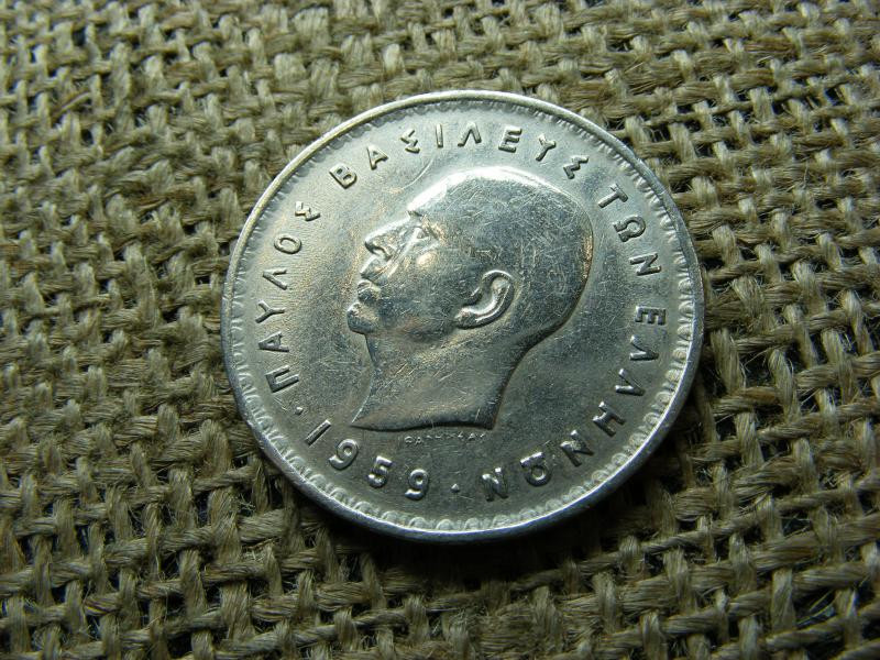 10 Drachma, 1959, Görögország