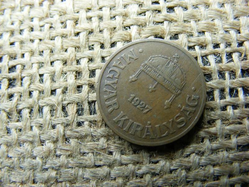 1 fillér, 1927, Magyarország
