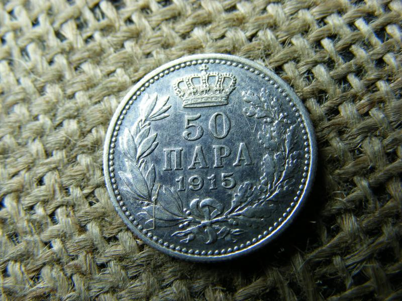 Ezüst 50 para, 1915, Oszmán Birodalom