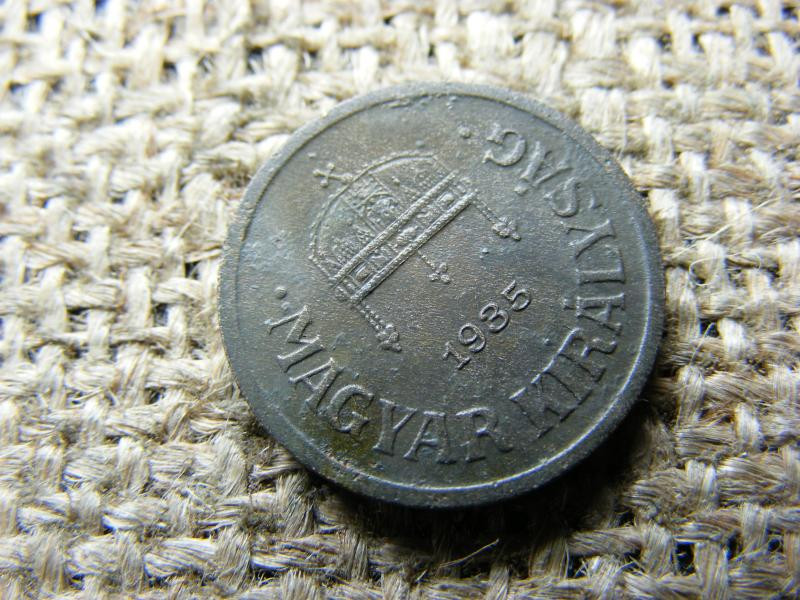 2 Fillér, 1935, Magyarország