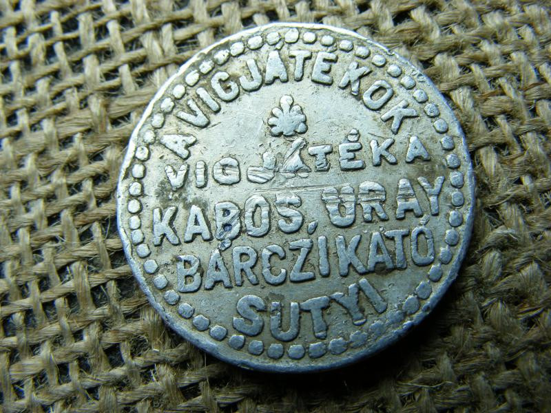 300000 Pengő, Alumínium Érem, Kabos, Uray