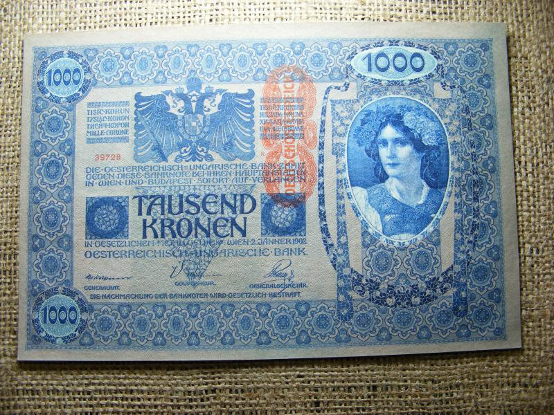 1000 korona, 1902, DÖ