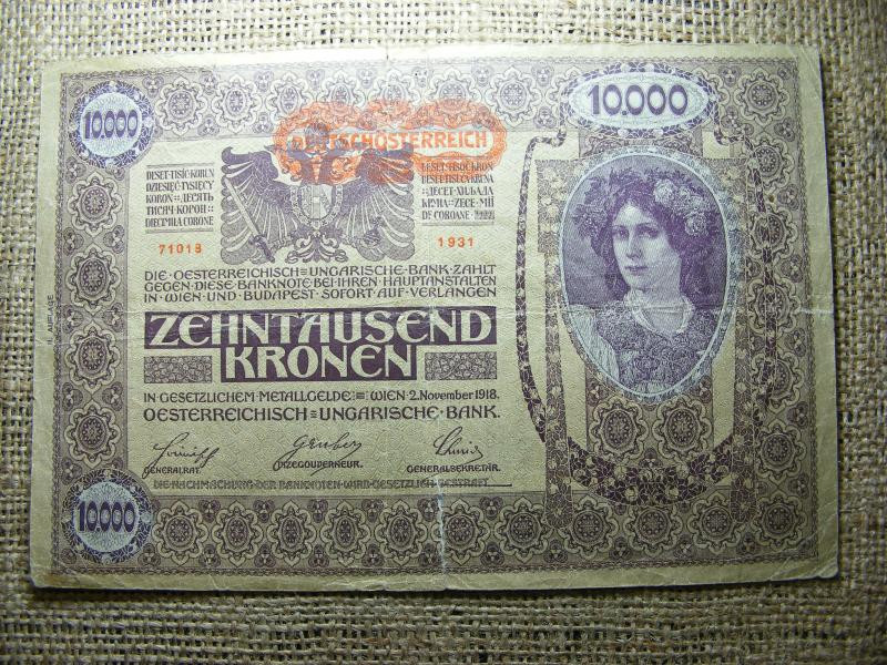 10000 korona, 1918, DÖ II. kiadás