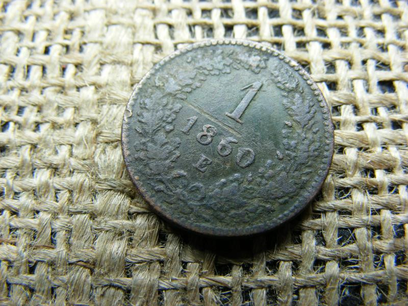 1 krajcár 1860 E, Ferenc József korona