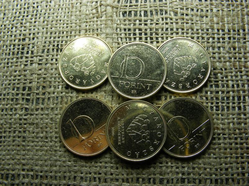 10 forintos érme, 2020, tisztelet a hősöknek, aranyozott