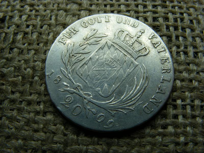 Ezüst Bajor 20 Krajcár, 1809