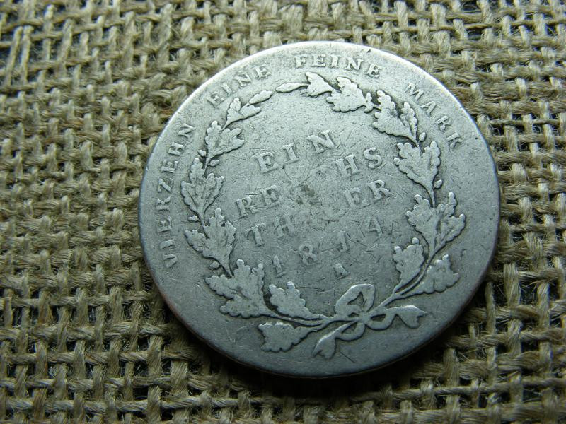 Ezüst Birodalmi Tallér, 1814, Poroszország