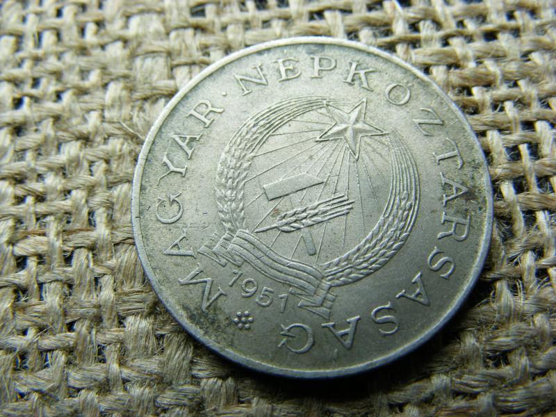 2 forintos érme, 1951