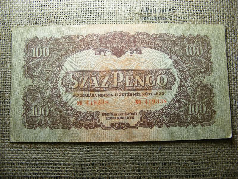 100 pengő, 1944, VH