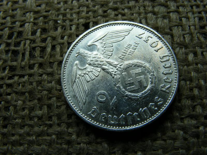 Birodalmi 2 márka, 1937 E, ezüst
