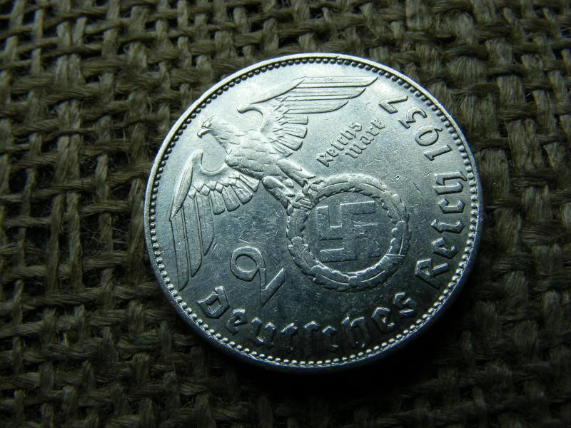 Birodalmi 2 márka, 1937, ezüst