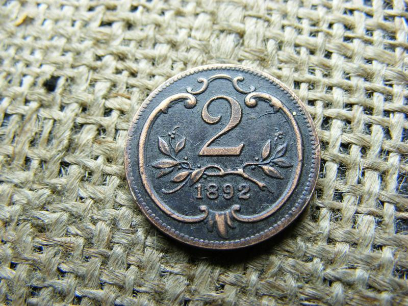 2 heller 1892, hamis, sorpótlónak