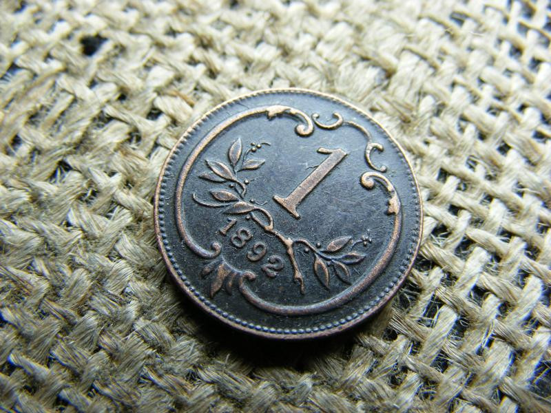 1 heller 1892, hamis, sorpótlónak