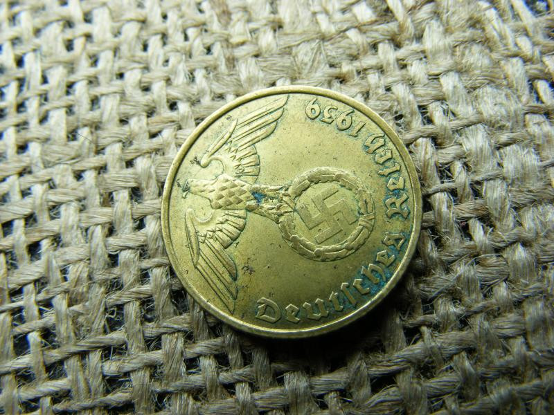 Birodalmi 5 pfennig, 1939 F