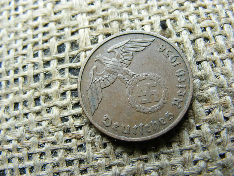 Birodalmi 2 pfennig, 1938 E