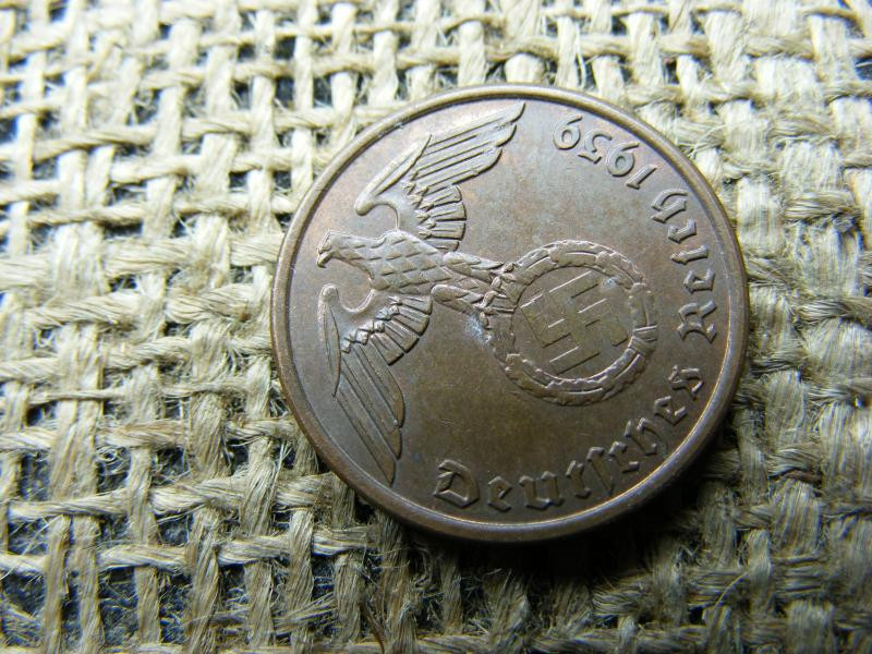 Birodalmi 2 pfennig, 1939 A