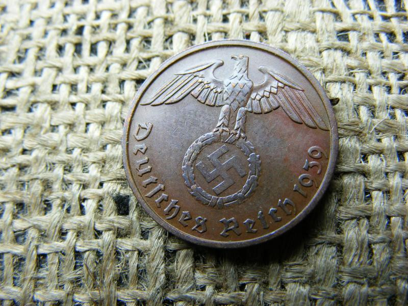 Birodalmi 2 pfennig, 1939 B