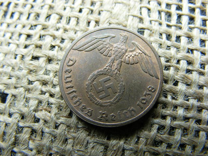 Birodalmi 1 pfennig érme, 1938, A jel