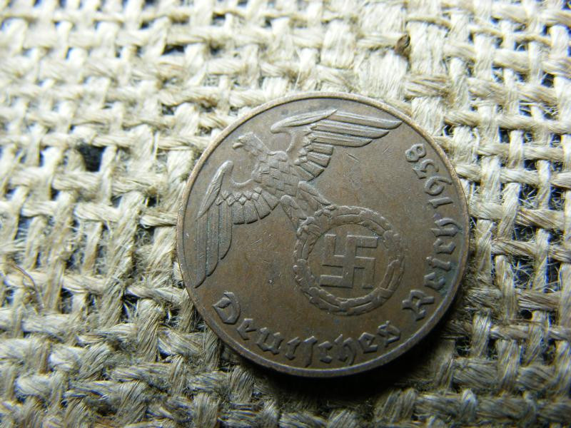 Birodalmi 1 pfennig, 1938 E