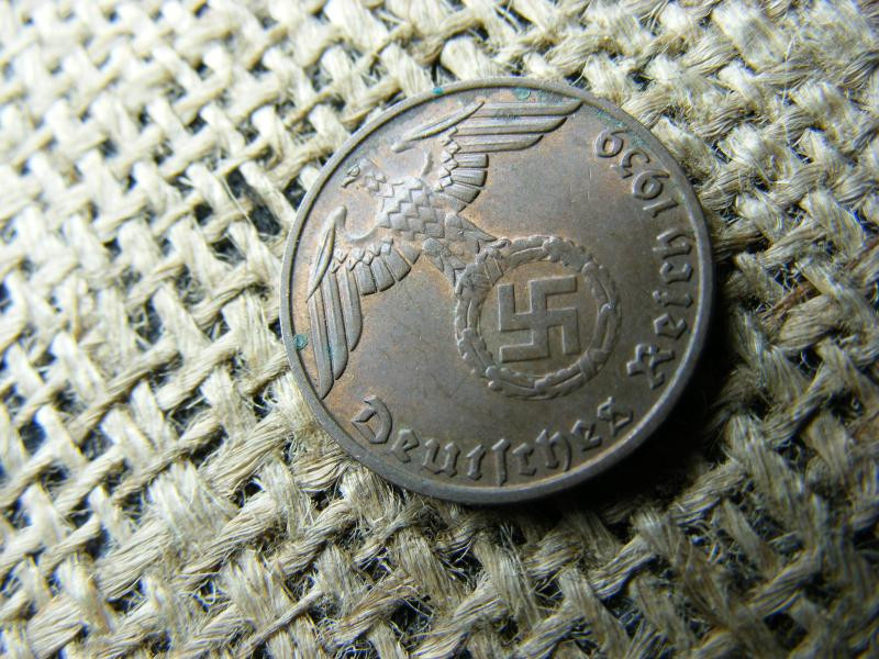 Birodalmi 1 pfennig, 1939 B
