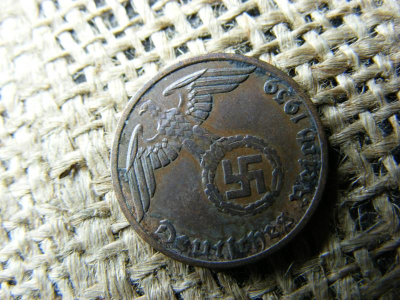 Birodalmi 1 pfennig érme, 1939 E