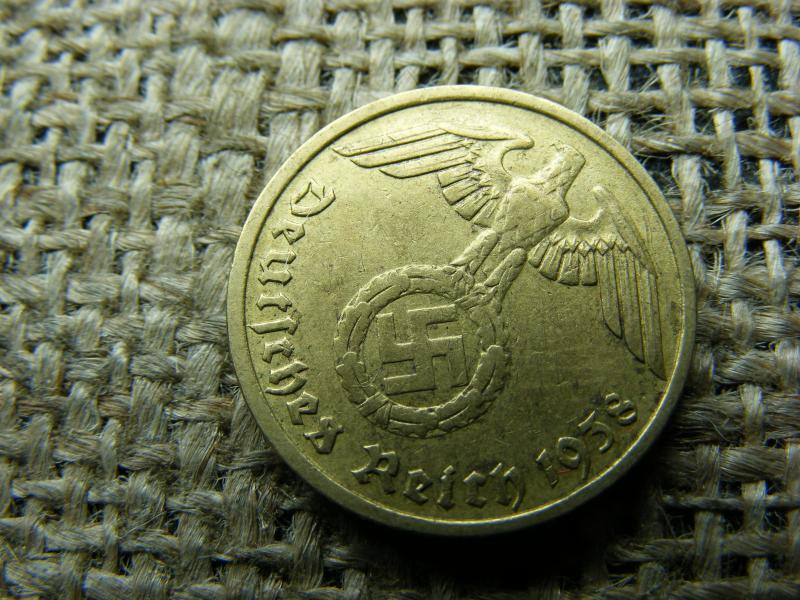 Birodalmi 10 pfennig, 1938 J