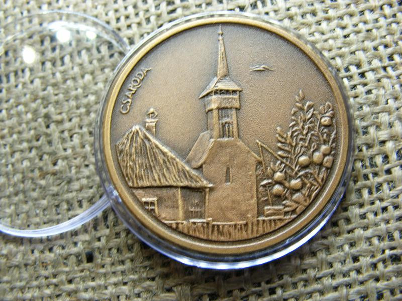 Bronz emlékérem, Csaroda, Állami Pénzverő