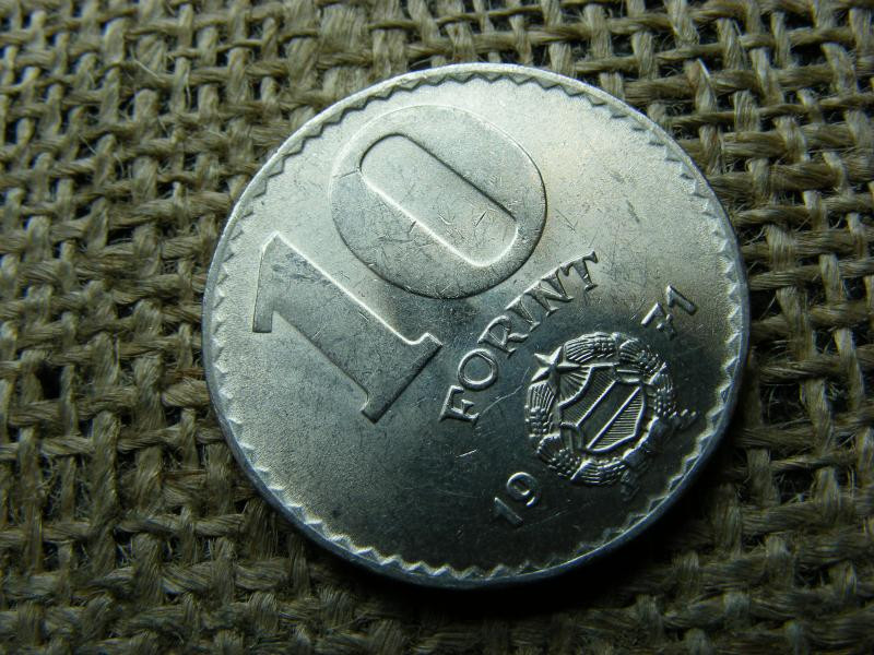 10 forintos érme, 1971