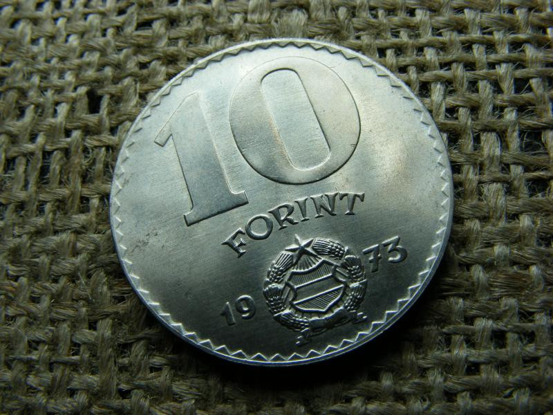 10 forintos érme, 1973
