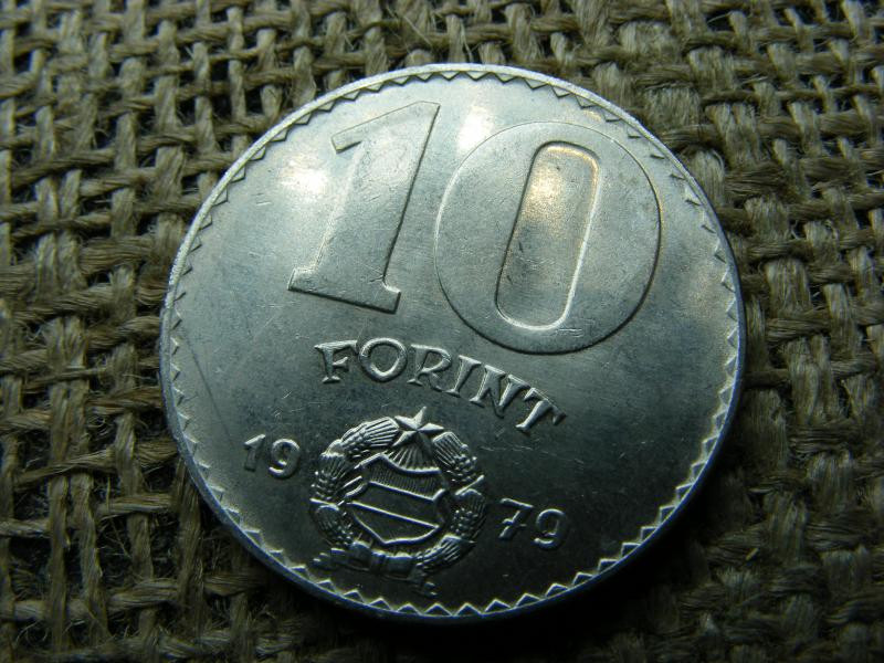 10 forintos érme, 1979