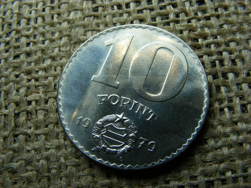 10 forintos érme, 1979