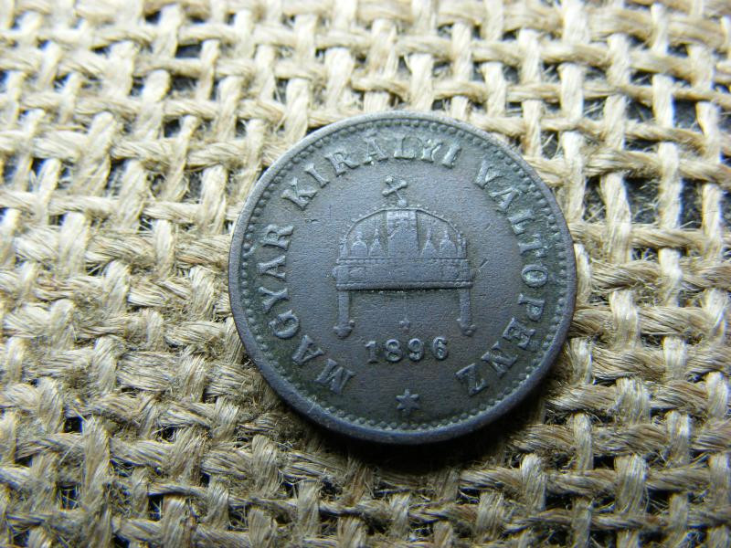 1 fillér érme, 1896