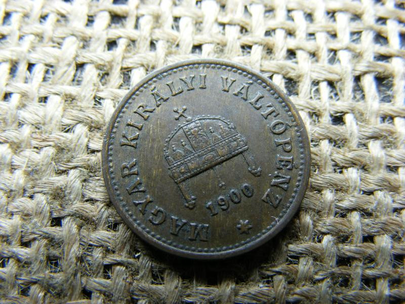 1 fillér, 1900, Korona