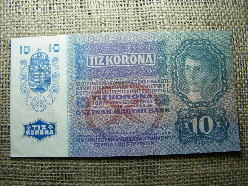 10 korona, 1915, DÖ