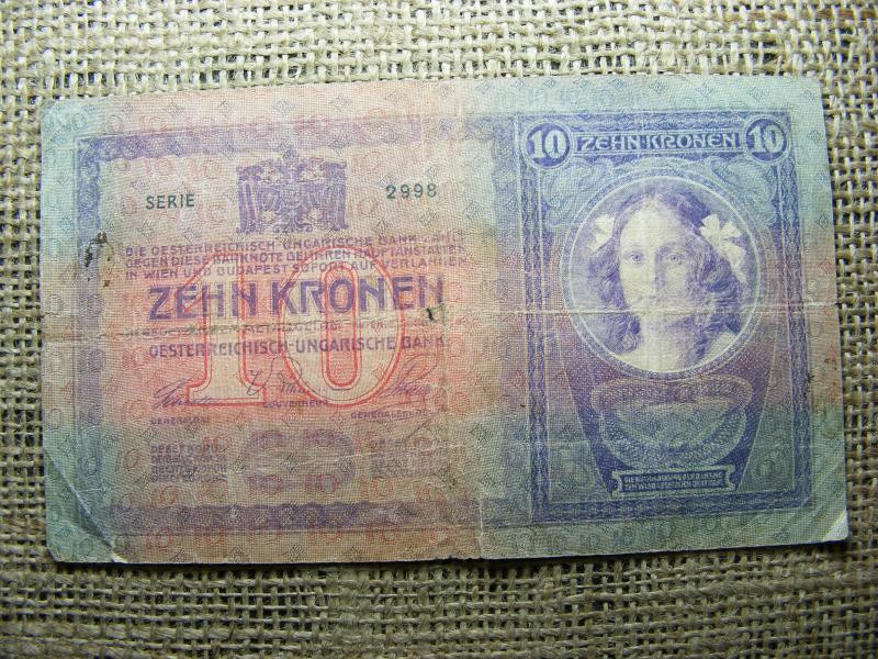 10 koronás bankjegy, 1904